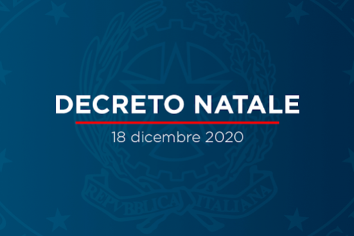 Decreto natale 2020 Decreto natale 2020