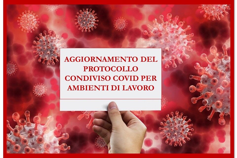 Aggiornamento Protocollo Covid-19 Aggiornamento Protocollo Covid-19