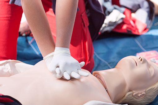 First aid and cardiopulmonary resuscitation course